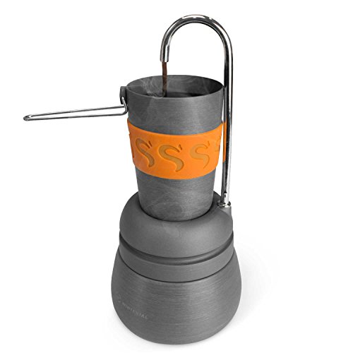 COLETTI Scoutmaster Camping Coffee Pot - Campfire Coffee Pot - Huge  Stainless Steel Camp Coffee Maker for Groups – 24 CUP