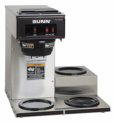 BUNN VP17-3SS3L Pourover Commercial Coffee Brewer