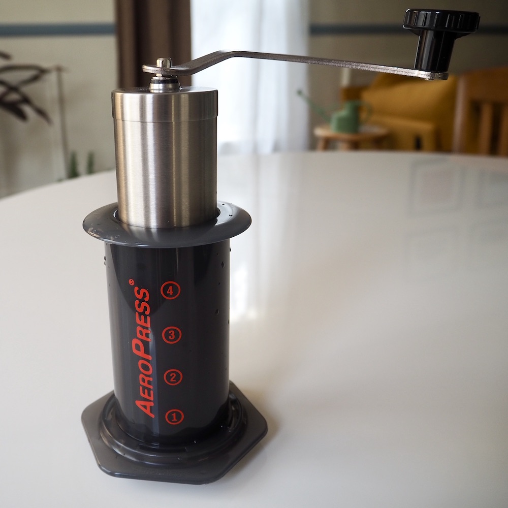 Grinder for aeropress hotsell