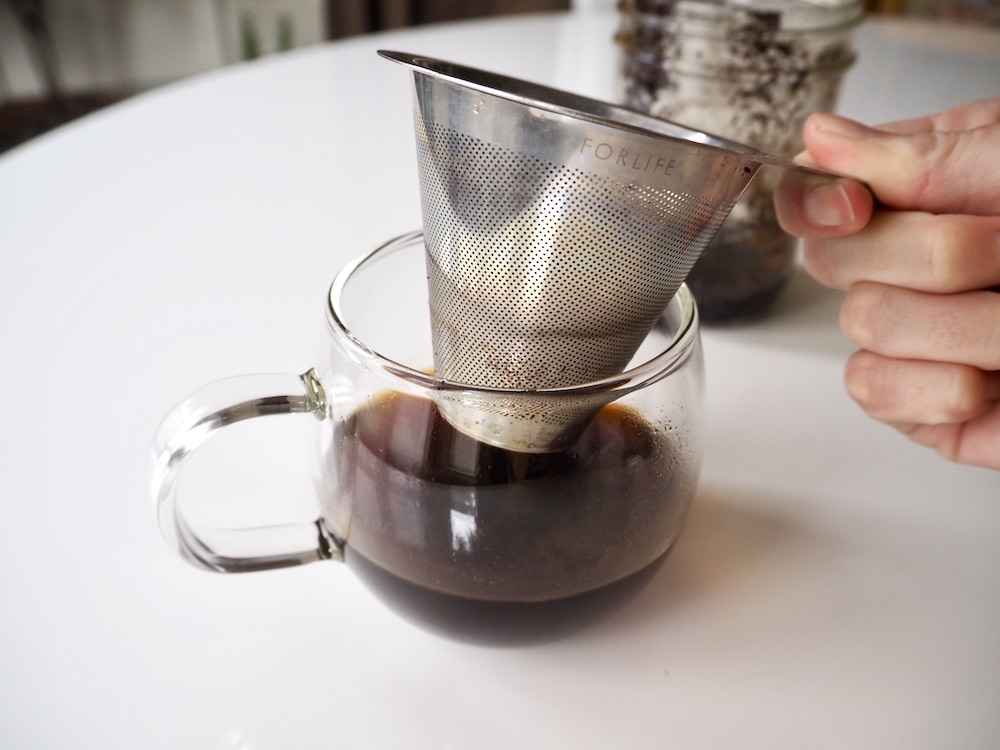 how to make coffee without filter or machine