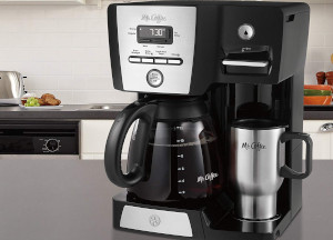 Coffee Maker and Hot Water Dispenser 12-Cup Programmable with Automatic Shut-Off