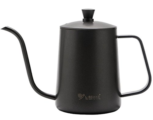 Coffee Gator Gooseneck Kettle with Thermometer, 34 oz Stainless Steel,  Stove Top, Premium Pour Over Kettle for Tea and Coffee w/Precision Drip  Spout