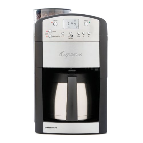 Capresso 465 CoffeeTeam TS 10-Cup Digital Coffeemaker