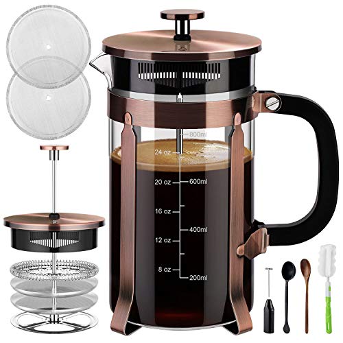 10 Best French Press Coffee Makers in 2023 – Top Picks & Reviews