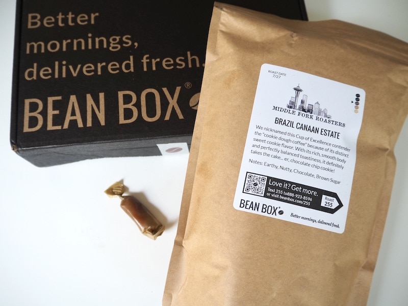 Bean Box coffee of the month Brazil Canaan Estate