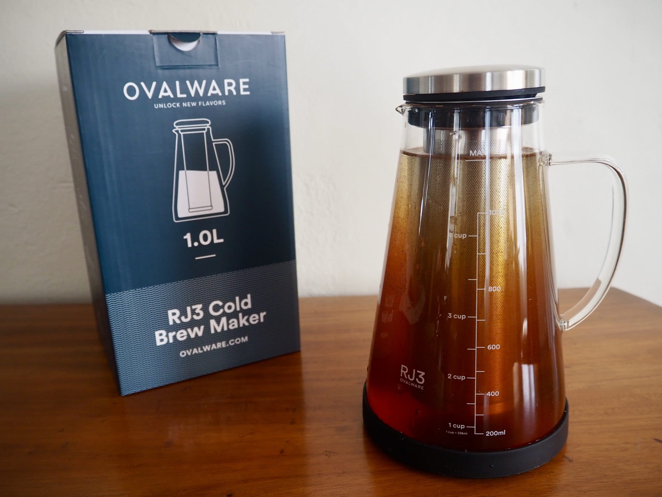 Ovalware RJ3 Cold Brew Coffee Maker Review 2023 - Pros, Cons