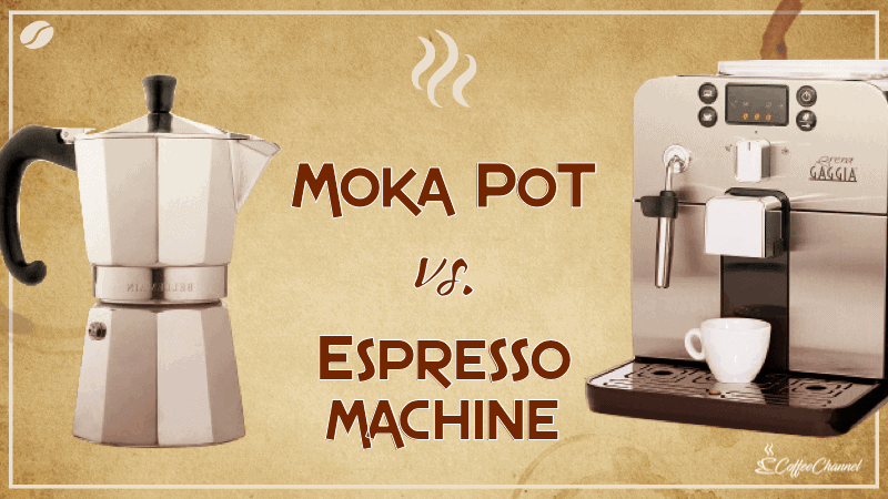Moka Pot vs Espresso Machine Which Should You Choose? Coffee Affection