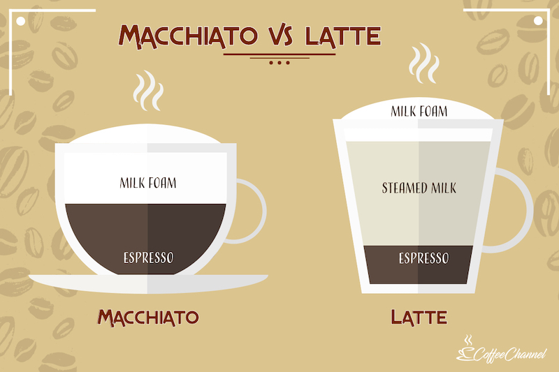 Vorming lezing composiet Macchiato vs Latte: The Main Differences (With Pictures) | Coffee Affection