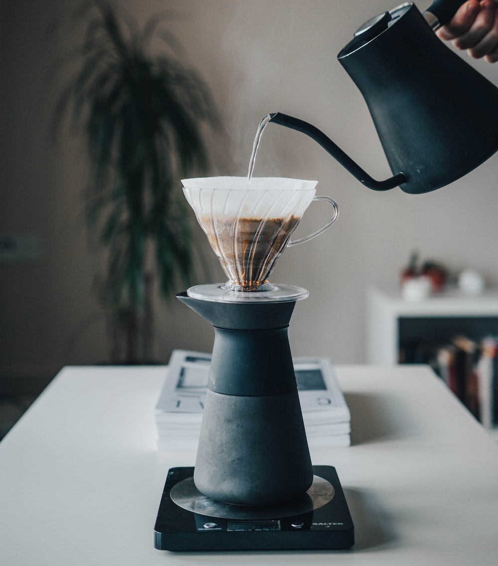 pour over coffee scale
