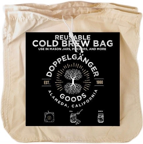 Doppeltree Organic Cotton Cold Brew Coffee Bag
