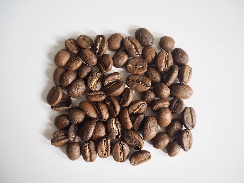Light roast coffee beans