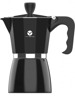 AICOOK Stovetop Espresso Machine Espresso and Coffee Maker ... 6 Cups Moka Pot 
