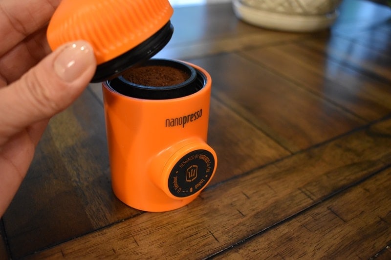 Wacaco Nanopresso Portable Espresso Maker - Orange Patrol