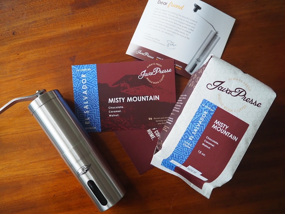 JavaPresse Coffee Subscription