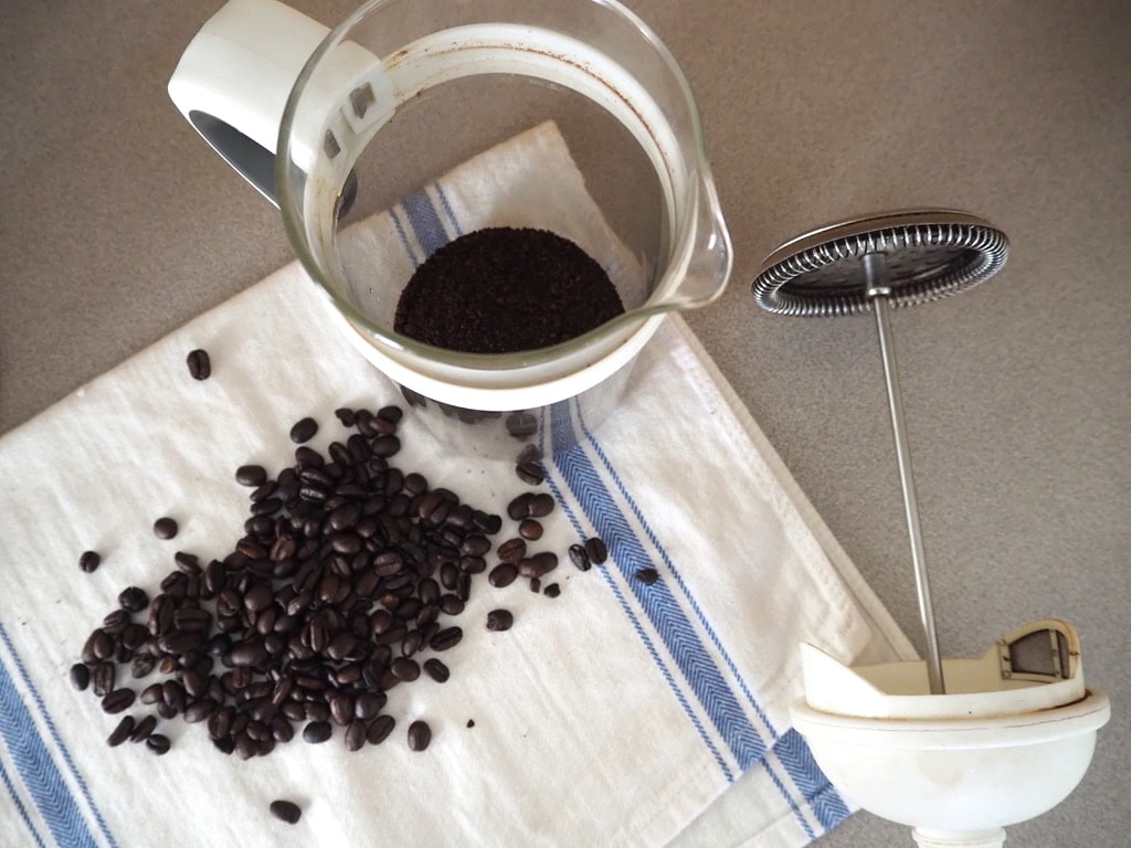 How to make French press coffee beans