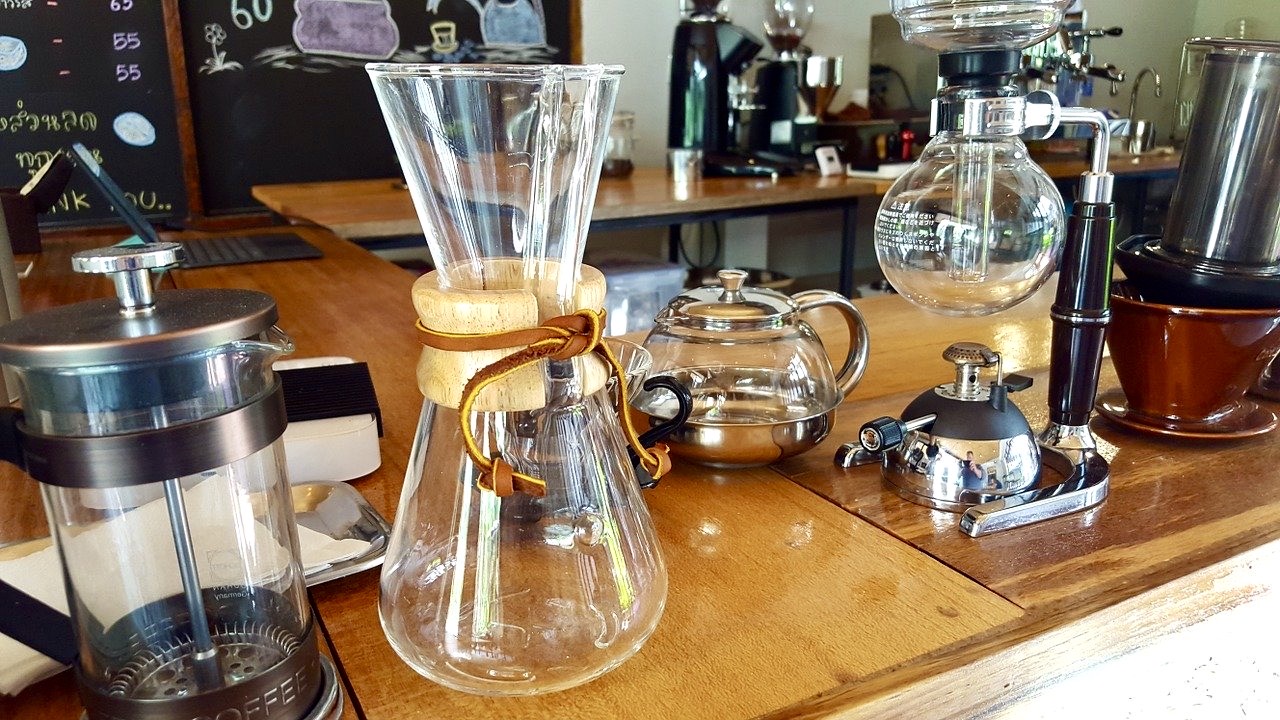 Different coffee brewing methods