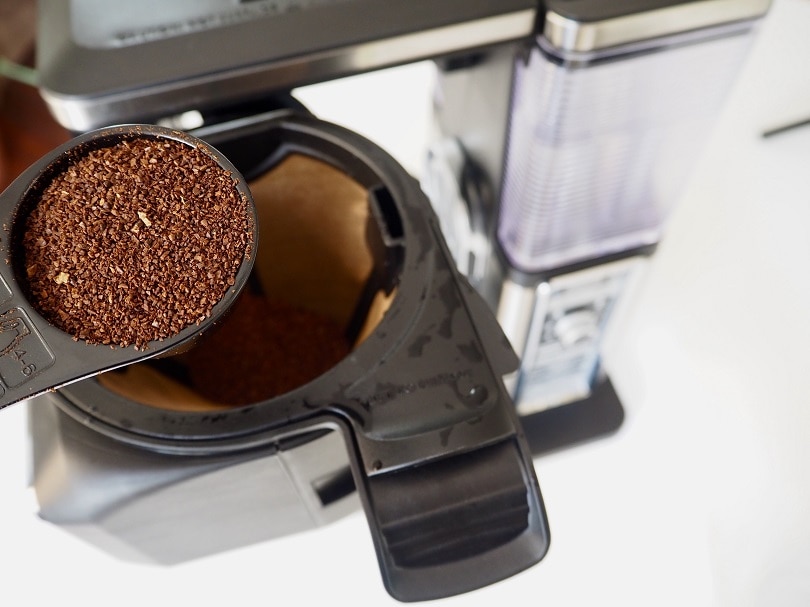 قهوه نینجا کافه بار آسیاب شده و فیلتر شده است