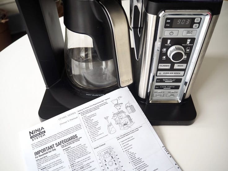 Ninja coffee maker discount troubleshooting