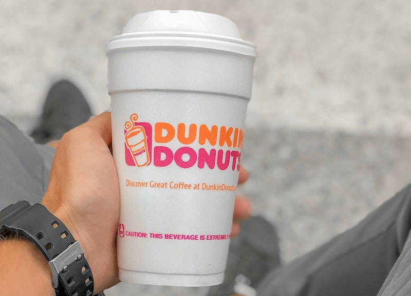 Dunkin Donuts coffee calories