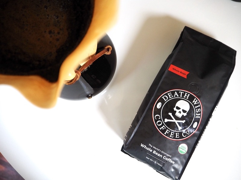 Death Wish Coffee packaging