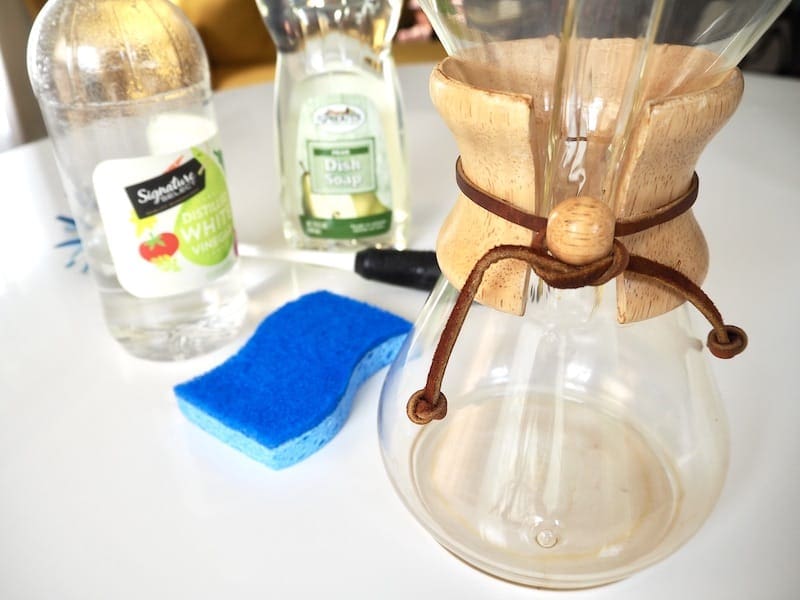 how to clean Chemex