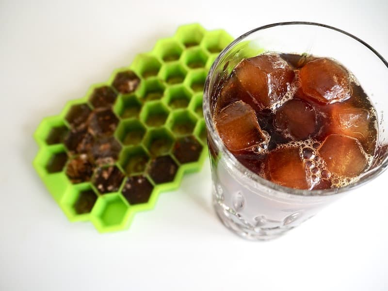 how to make coffee ice cubes