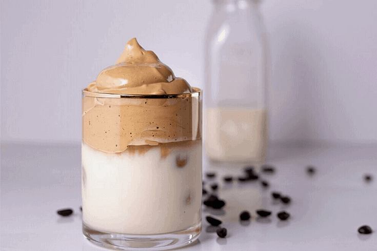 how to make Whipped Coffee without instant coffee