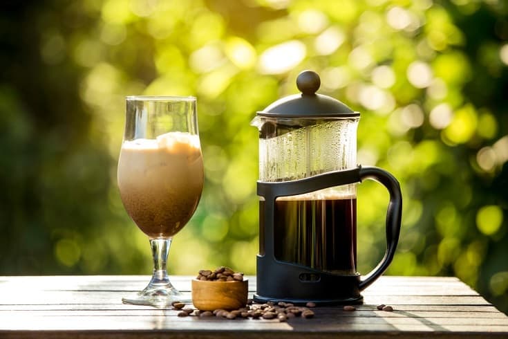 French Press Cold Brew - Craving California