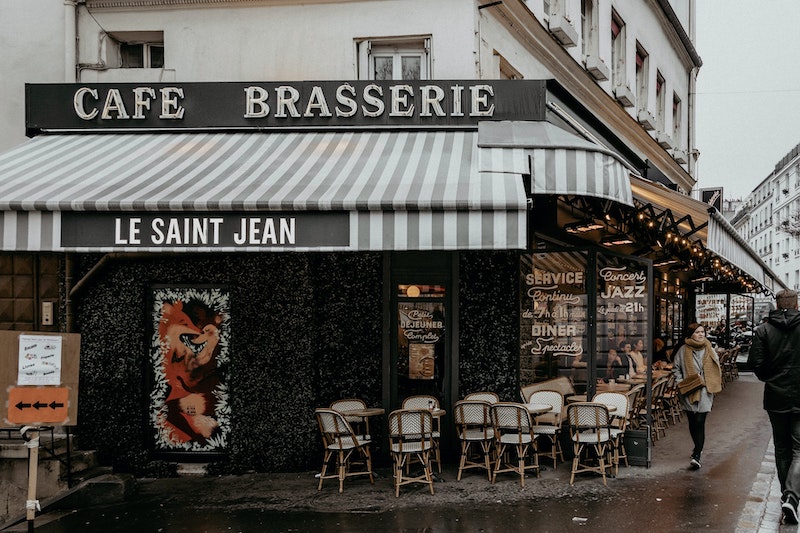 French cafe