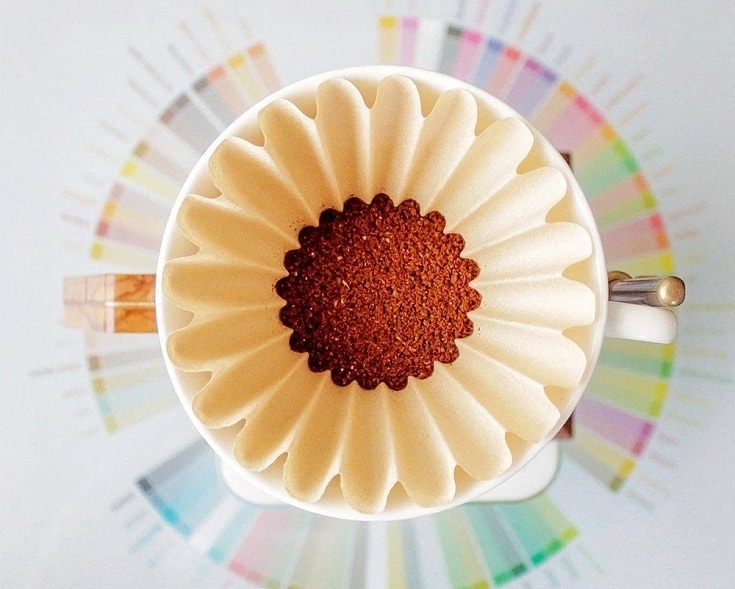 coffee filter art