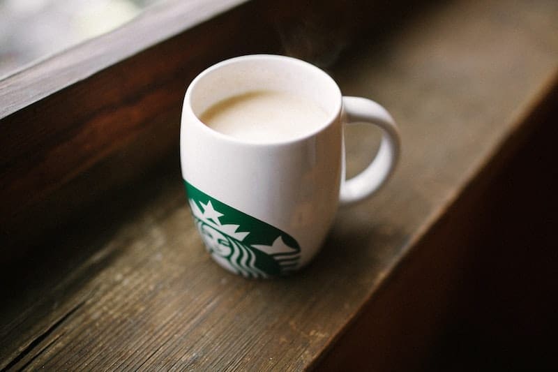 Starbucks latte drink
