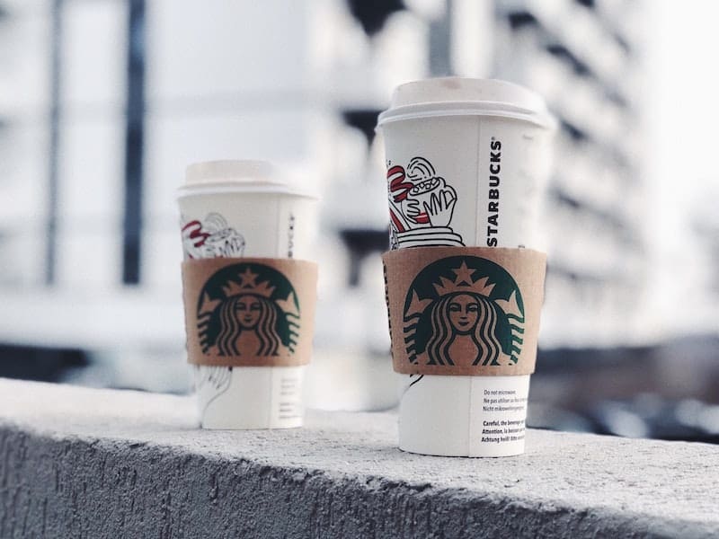 Venti Starbucks cups