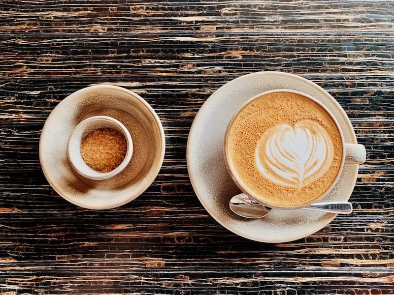 brown sugar and latte
