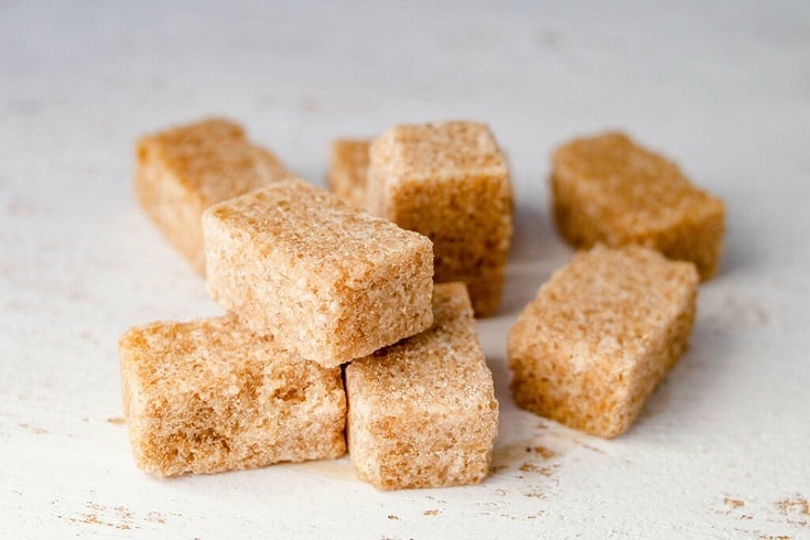 brown sugar cubes