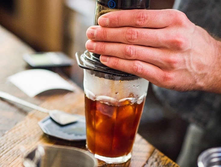 cold brew aeropress