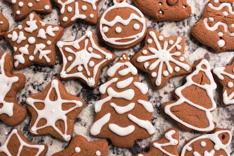 nyt gingerbread latte cookies