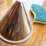 reusable coffee filter cleaning