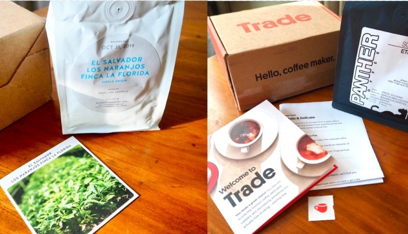 Blue Bottle vs Trade coffee subscriptions