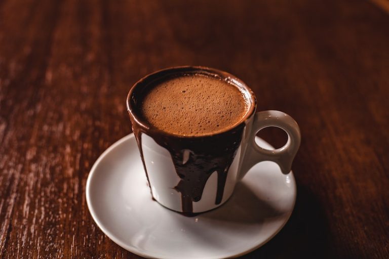 caffeinated hot chocolate