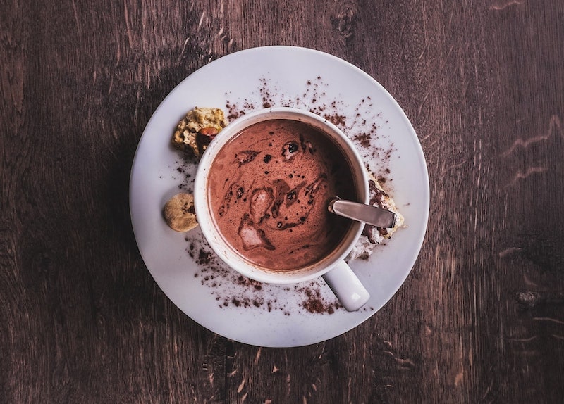 hot chocolate with espresso