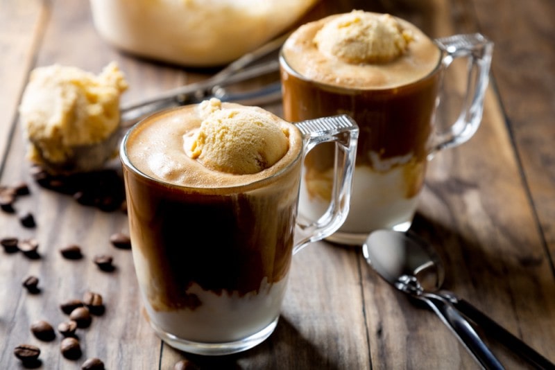 cold brew ice cream summer dessert