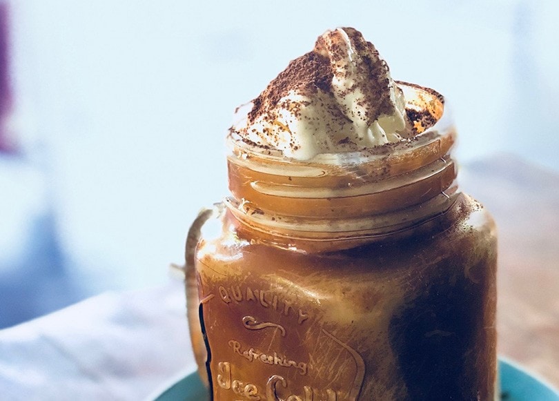 Dulce de Leche Coffee Beverage