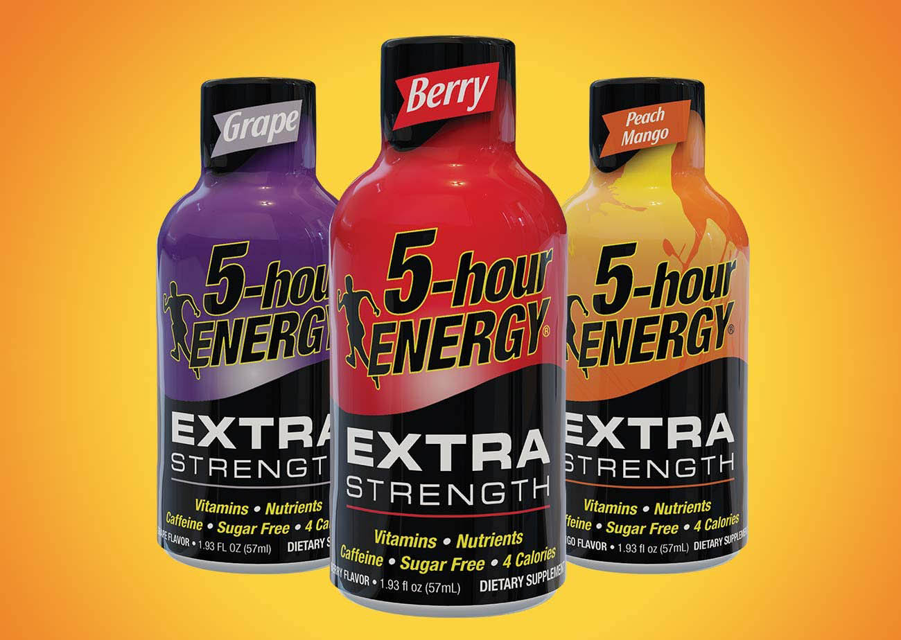 5-varianti hour ENERGY Shot