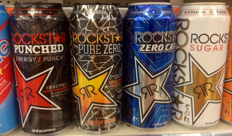 rockstar energy drink caffeine amount