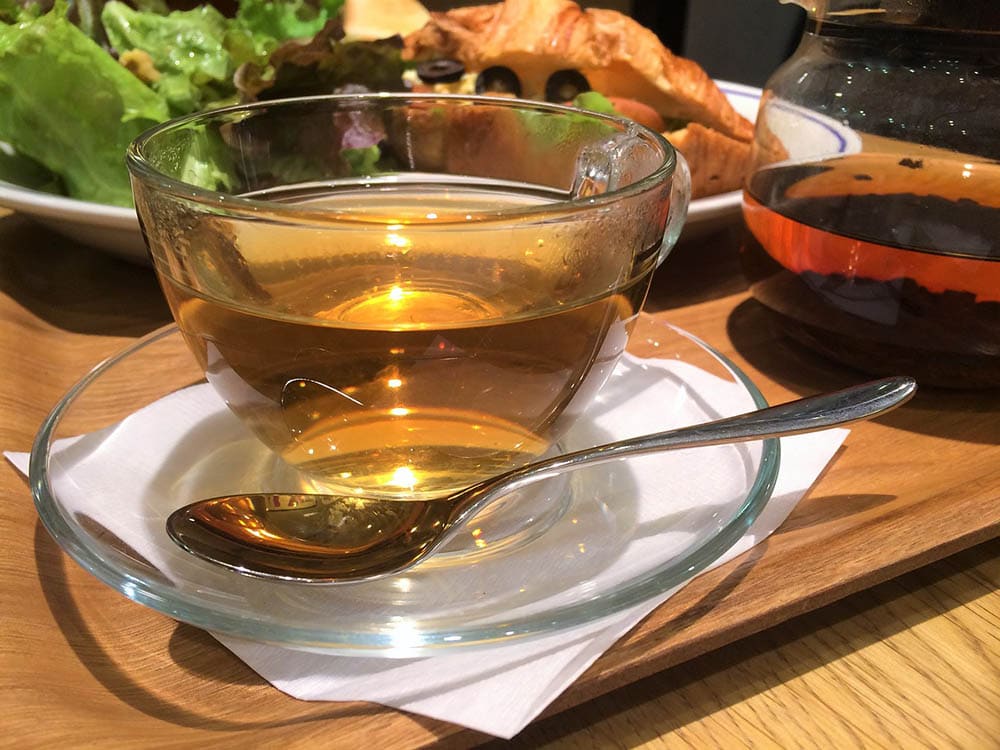 earl grey tea in a cup