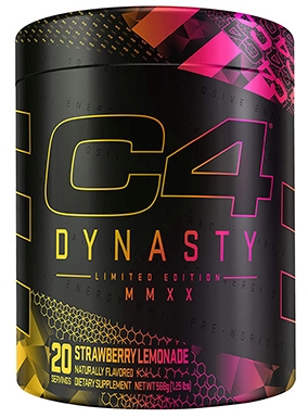 C4 Dynasty MMXX Pre Workout Powder Strawberry Lemonade