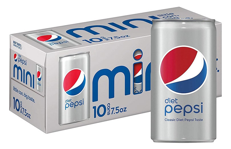 caffeine diet pepsi