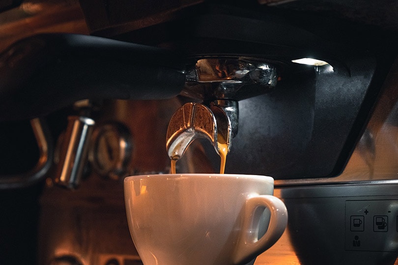 espresso kafijas pagatavošana