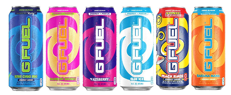 g fuel energy drink in cans