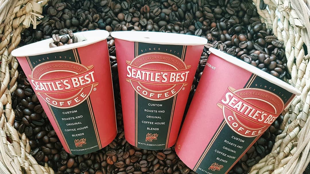cups of Seattle's Best Coffee